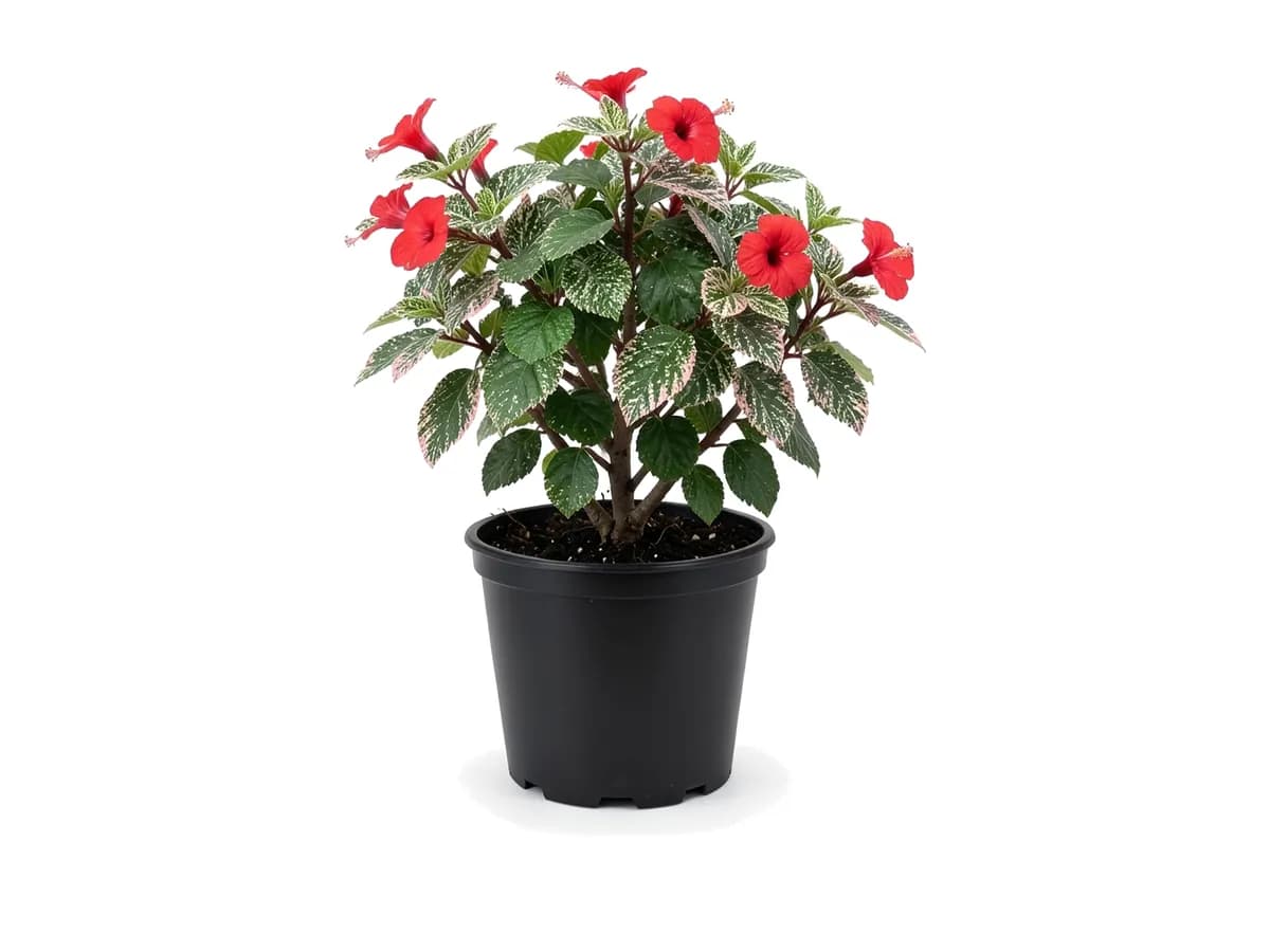 Hibiscus Fire and Ice