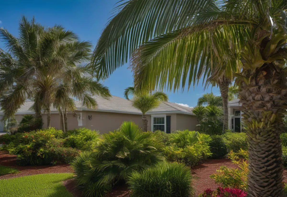 Salt-Tolerant Majesty Palm for Port Charlotte Waterfront Properties
